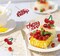 24-Pack “She’s the Cherry On Top” Glitter Cupcake Toppers – Cherry-Themed Cake Picks for Baby Showers, Bridal Showers & Fruit-Themed Parties